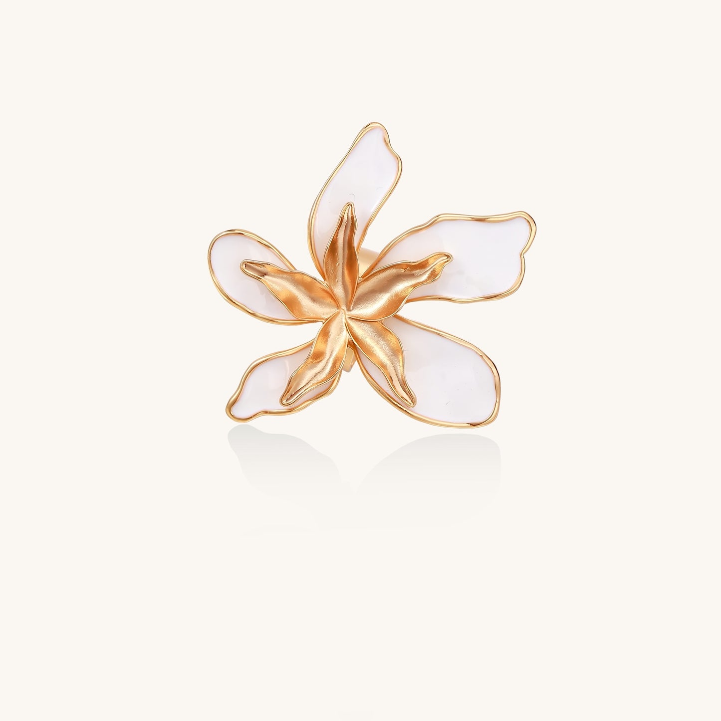 Ethereal Bloom Statement Ring