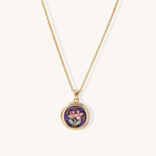 Whispers of Bloom Pendant Necklace