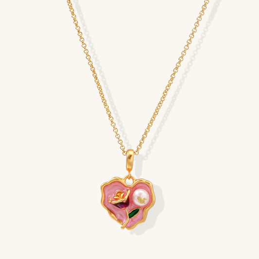 Everyday Self-Kindness Necklace with Freshwater Pearl
