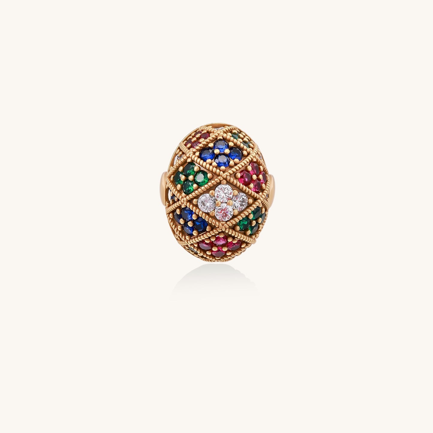 The Mosaic Radiance Ring