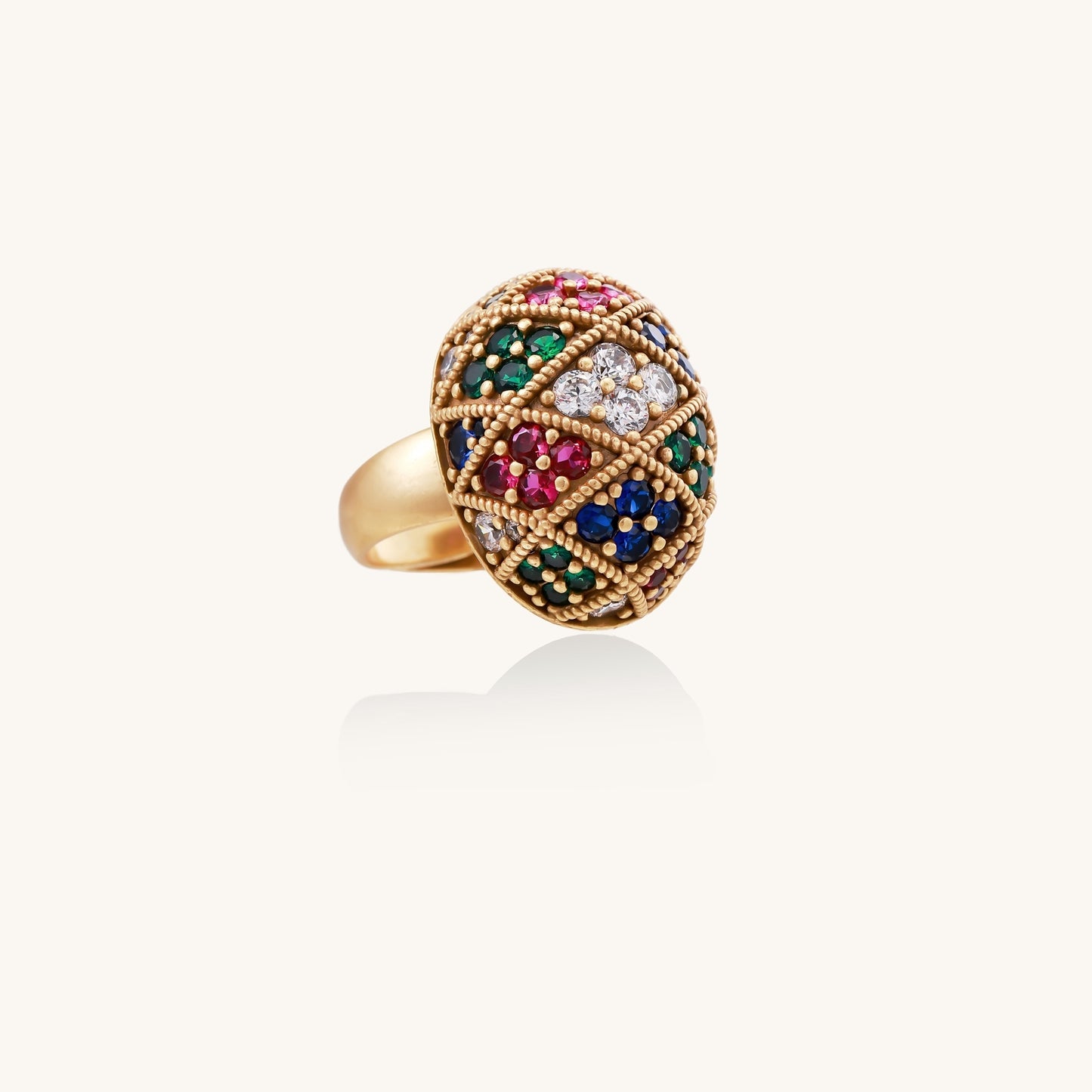 The Mosaic Radiance Ring