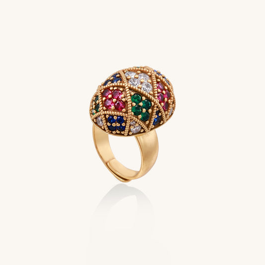 The Mosaic Radiance Ring