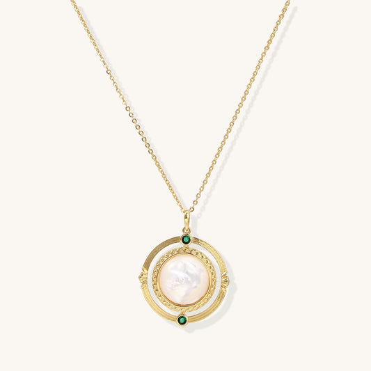 Moonlit Harmony Pendant Necklace
