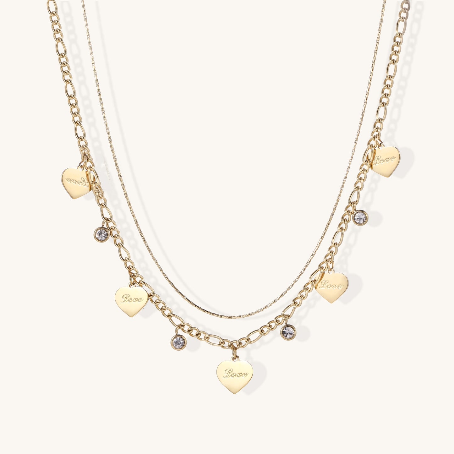 Whispers of Love Layered Necklace