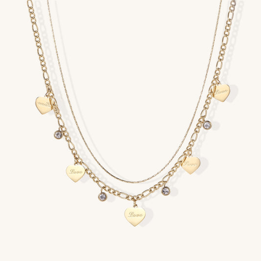 Whispers of Love Layered Necklace