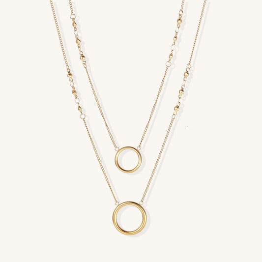 Golden Cycles Harmony Necklace