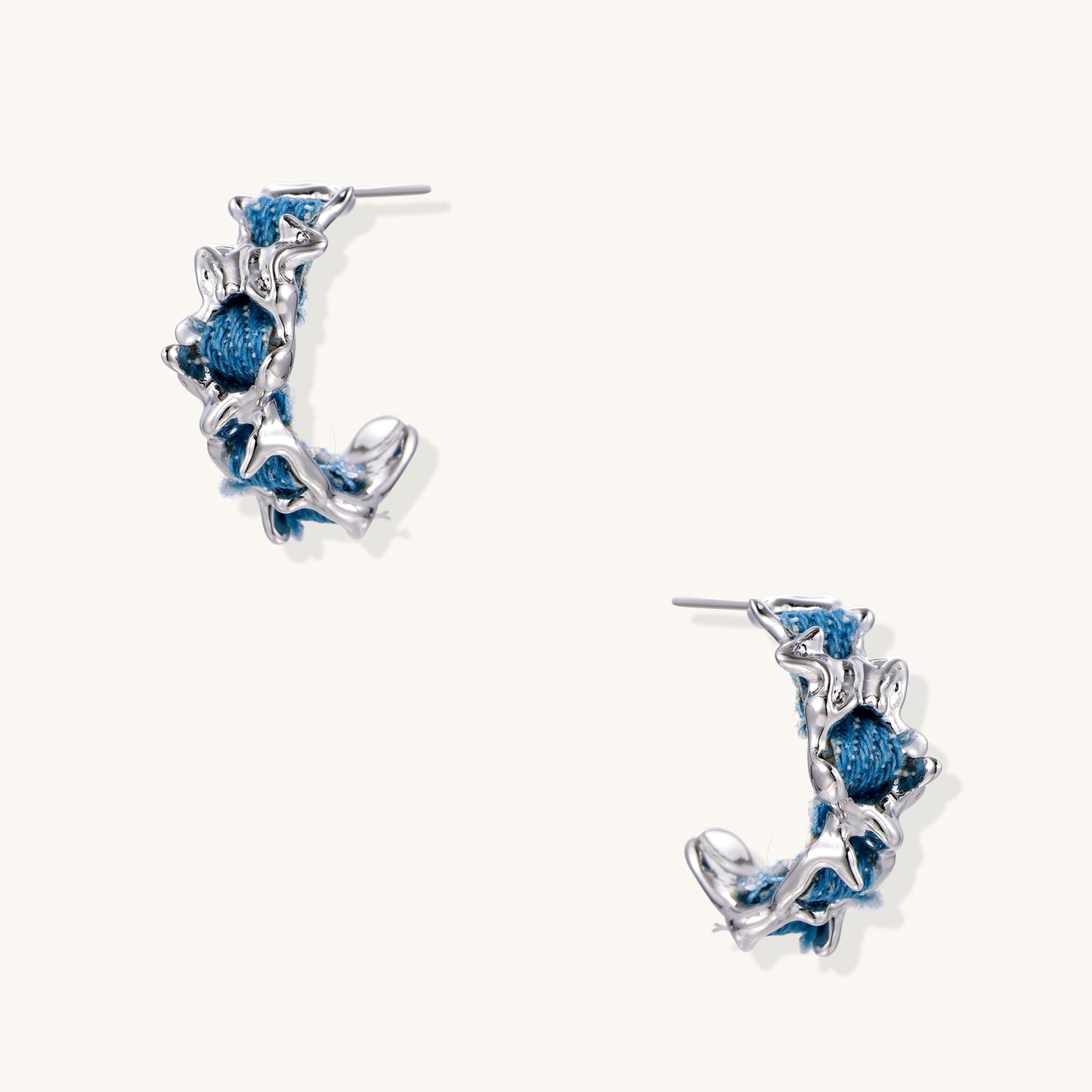 Wavering Tides Crescent Hoops