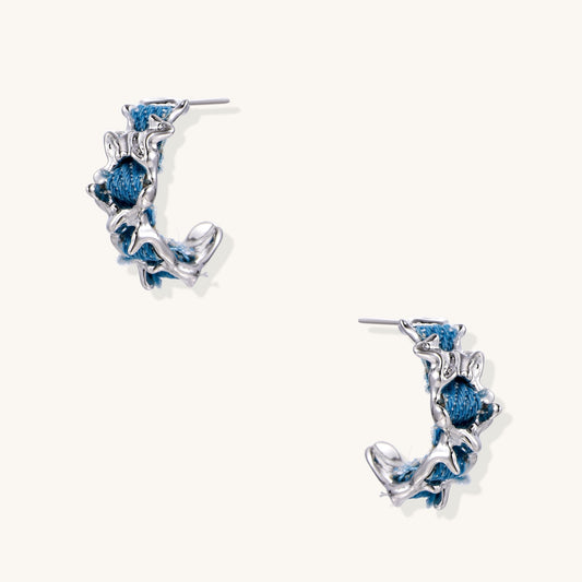 Wavering Tides Crescent Hoops