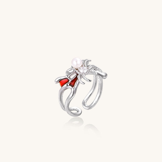 The Red Spider Whisper Ring