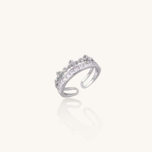 Crown of Light Adjustable Ring