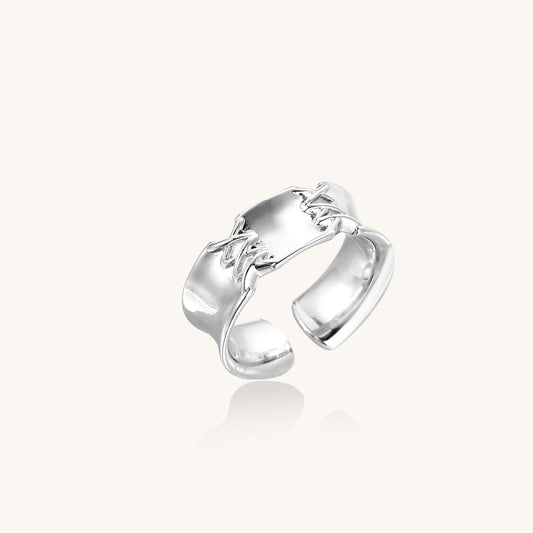 The Weight of Gentle Certainty Ring