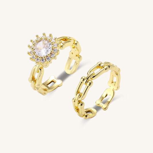 Radiant Connection Adjustable Rings