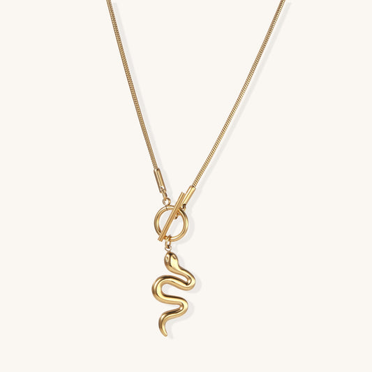 Serpent Flow Talisman Necklace