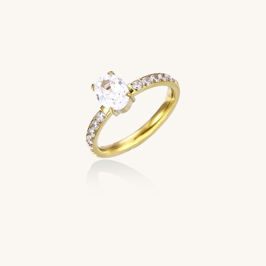 Where Light Embraces Elegance Ring