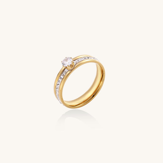 Infinite Radiance Solitaire Ring