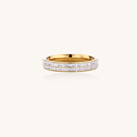 Quiet Radiance Eternity Band