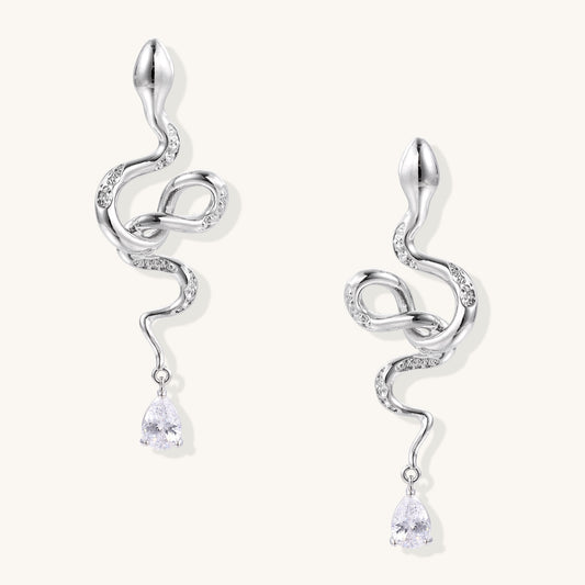 Spirit Coil Teardrop Earrings