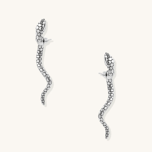 Serpent's Whisper Earrings
