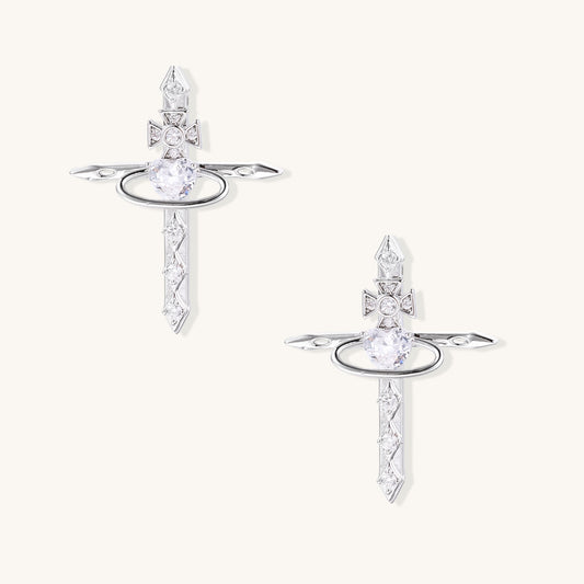 Echoes of Strength Orbit Earrings