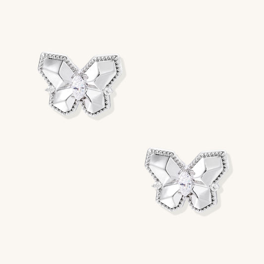 Whispers of Transformation Butterfly Earrings