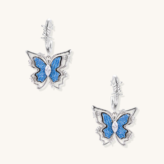 Wild Hearts Meet Refined Souls Butterfly Earrings