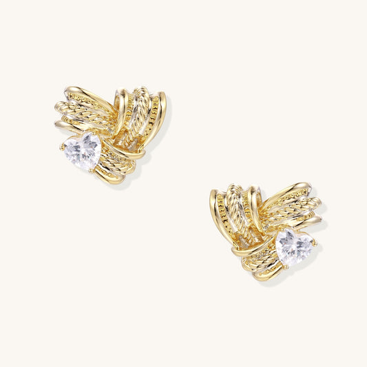 Twisted Light Cathedral Studs